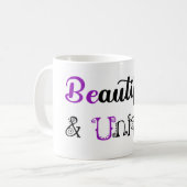 Schön u. einzigartig kaffeetasse (Vorderseite Links)
