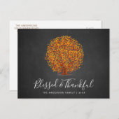 SCHÖN UND DANKFUL | Erntedank Postkarte (Vorne/Hinten)