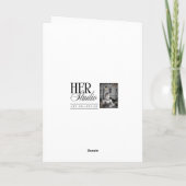 Schön und farbenfroh geklappte Grußkarte Karte (Rückseite)