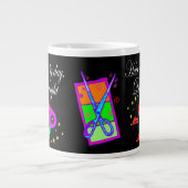 SCHÖN UND HAARISCH PERSONALISIERT Jumbo-Tasse (Vorderseite)