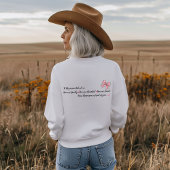 Schön und lieblich sweatshirt