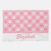 Schön und rosa geschirrtuch (Horizontal)