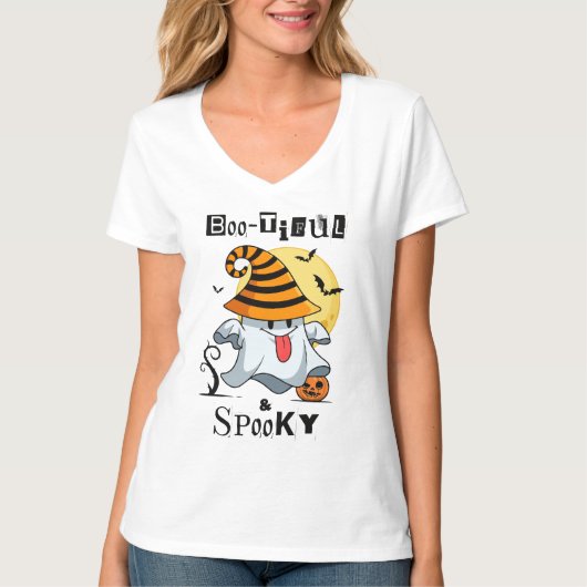 Schön und spukhaft T-Shirt (Vorderseite)