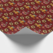 Schön und Tee Geschenkpapier (Ecke)