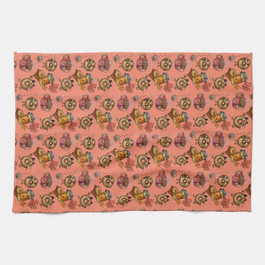 Schön und Tee Geschirrtuch (Horizontal)