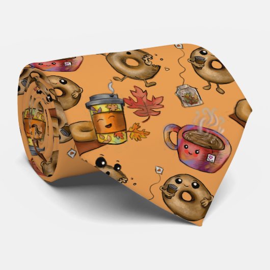 Schön und Tee Krawatte (Gerollt)