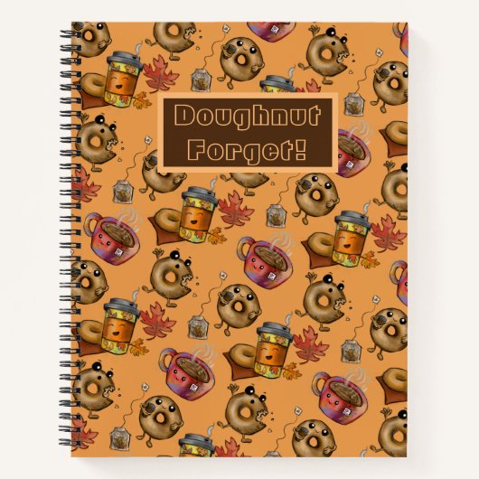 Schön und Tee Notizblock (Vorderseite)