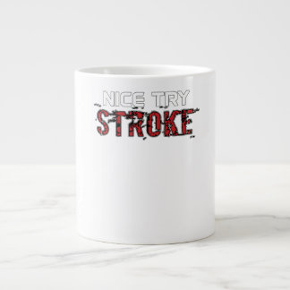 Schön versuchen, Stroke Jumbo-Tasse