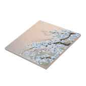 schön, von Hand bemalt, blass, Kirschblüte tr Fliese (Seite)