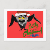 Schön Weihnachten! Feiertagspostkarte (Vorderseite)