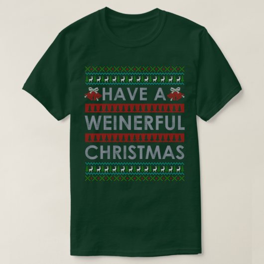 Schön Weihnachten T-Shirt (Design vorne)