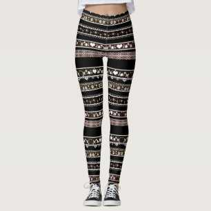 Schön, weiß, Spitzen-Leggings, Spitze, braide Legg Leggings