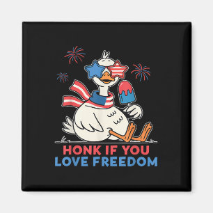Schön, wenn Sie Liebe Freiheit Amerikanische Gänse Magnet
