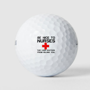 SCHÖN ZU DEN KRANKEN SEIN GOLFBALL