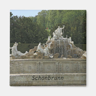 Schönbrunn Brunnen Magnet