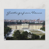 schönbrunn Grüße Postkarte (Vorderseite)