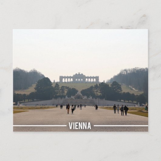 Schonbrunn Palace - Wien Österreich Postkarte (Vorderseite)