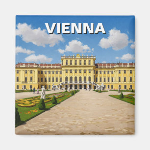 Schönbrunn Palace Wien Österreich Reisen Magnet