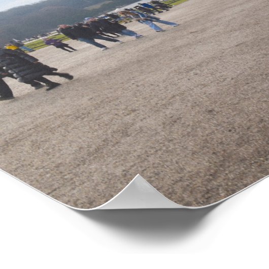 Schonbrunn Place Gardens, Wien, Österreich. Poster (Ecke)