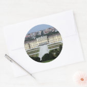 schönbrunn runder aufkleber (Umschlag)