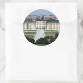 schönbrunn runder aufkleber (Tasche)