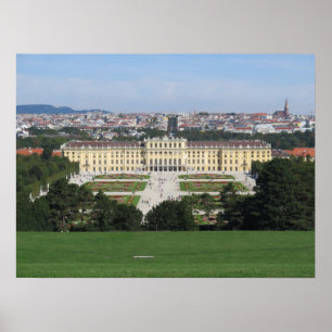 Schönbrunn Wien Österreich Poster