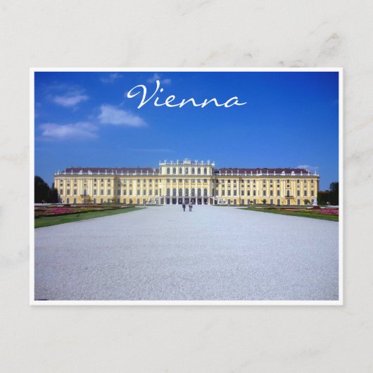 schönbrunner Ansicht Postkarte (Vorderseite)