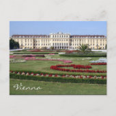 schönbrunner Garten Postkarte (Vorderseite)