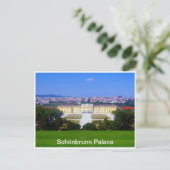 schönbrunner Palast Postkarte (Stehend Vorderseite)