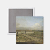 Schonbrunner Palast und Garten, 1759-61 Magnet (Vorderseite/Rückseite)