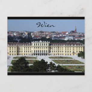 schönbrunner Weinansicht Postkarte