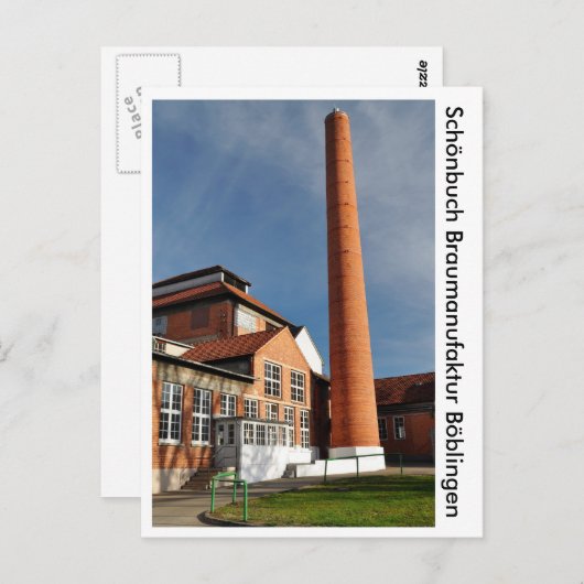 Schönbuch Braumanufaktur Postkarte (Vorne/Hinten)