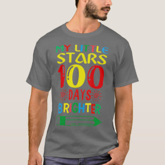 Schöne 100 Schultage zitieren meine kleinen Sterne T-Shirt