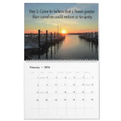 SCHÖNE 12-STUNDEN-ERHOLUNG-KALENDER KALENDER (Feb 2026)