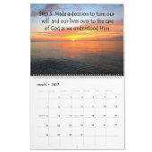 SCHÖNE 12-STUNDEN-ERHOLUNG-KALENDER KALENDER (Mär 2027)