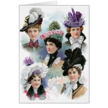 Schöne 1900er Vintage Designer Spring Hat Women
