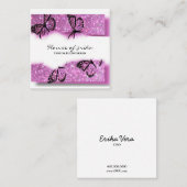 Schöne 3D-Pop-Visitenkarte   Quadratische Visitenkarte (Vorne/Hinten)