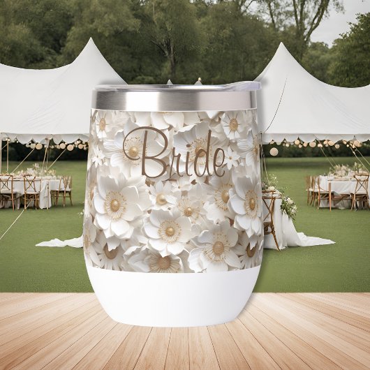 Schöne 3D White Gardenia Bridal