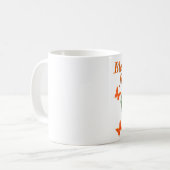 SCHÖNE 55. GEBURTSTAG BUTTERFLY KAFFEETASSE (Vorderseite Links)