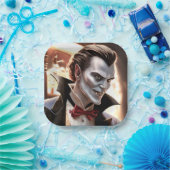 Schöne, aber blutdurstig, Dracula Pappteller (Party)