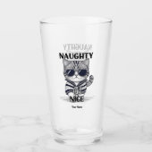 Schöne, aber nette, niedliche Katze? Glas (Vorderseite)