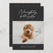 Schöne, aber niedliche Weihnachtsfotokarte Feiertagskarte (Vorne/Hinten)