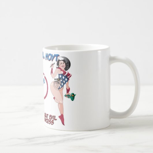 Schöne aber schlechte Raum-Prinzessin Mug -2 Kaffeetasse (Rechts)