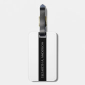 Schöne, aber verrückte Gepäckmarke Gepäckanhänger (Rückseite vertikal)