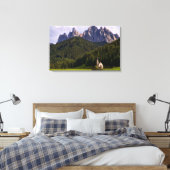 Schöne abgeschiedene einsame Kirche genannt Rainui Leinwanddruck (Insitu (Schlafzimmer))