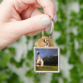 Schöne abgeschiedene einsame Kirche namens Rainui Schlüsselanhänger (Hand)