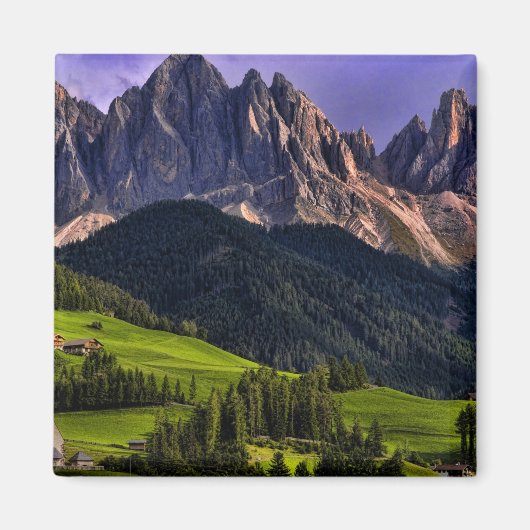 Schöne abgeschiedene einsame Kirche St Maddalena Magnet (Vorne)