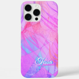 Schöne Abstrakt Shades Individuelle Name Template iPhone 16 Pro Max Hülle