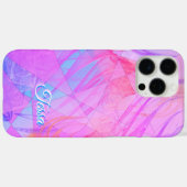 Schöne Abstrakt Shades Individuelle Name Template Case-Mate iPhone Hülle (Rückseite (Horizontal))