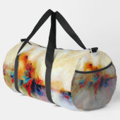 Schöne Abstrakte asiatische Malerei Duffle Bag (Rechte Ecke)